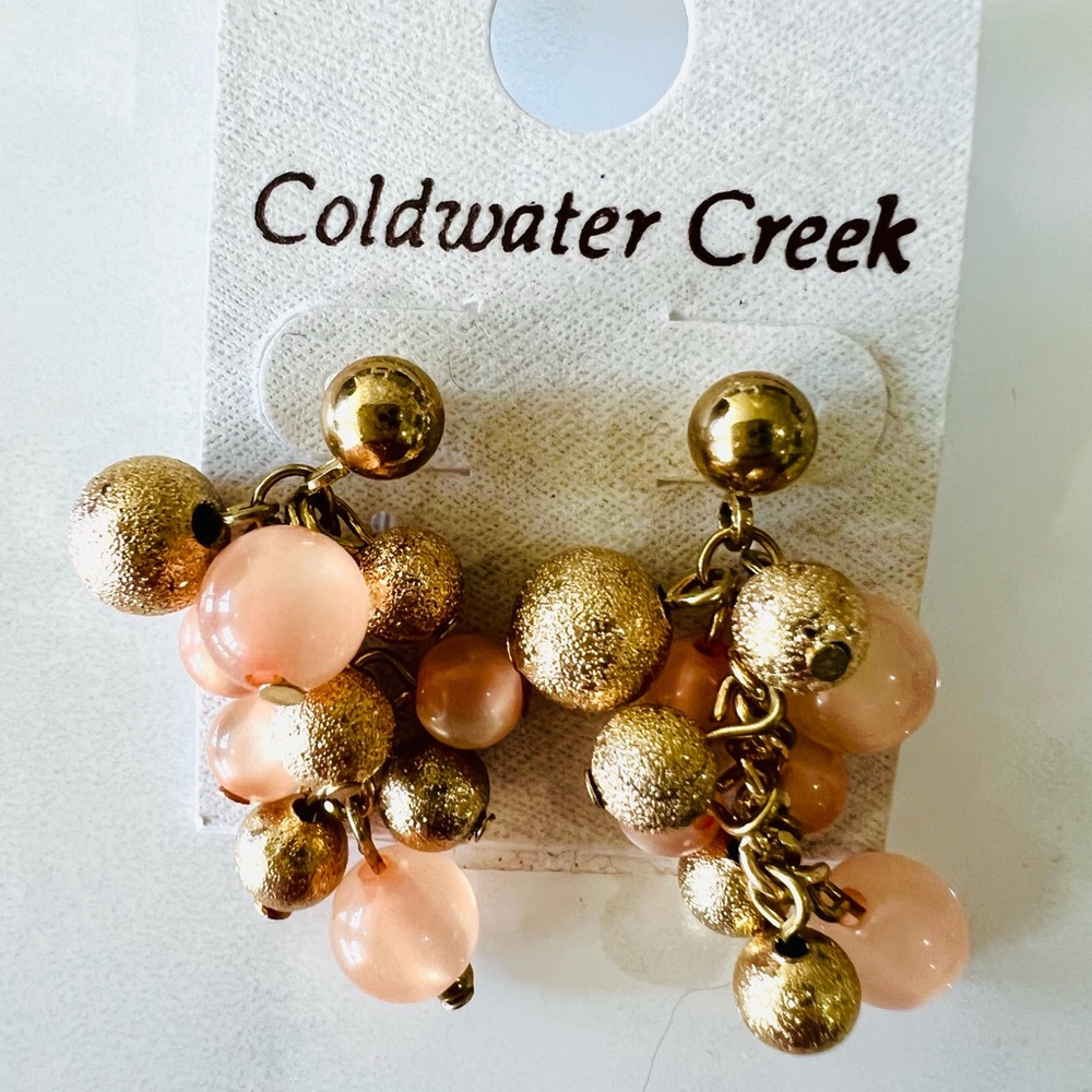 Coldwater Creek 🆕vintage Moonspell drop earrings for pierced ears